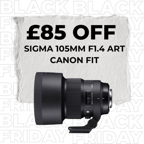 85.00 off sigma 105mm f1.4 ART Lens in Canon fit